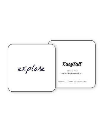 Explore - Semi-Permanent Tattoo