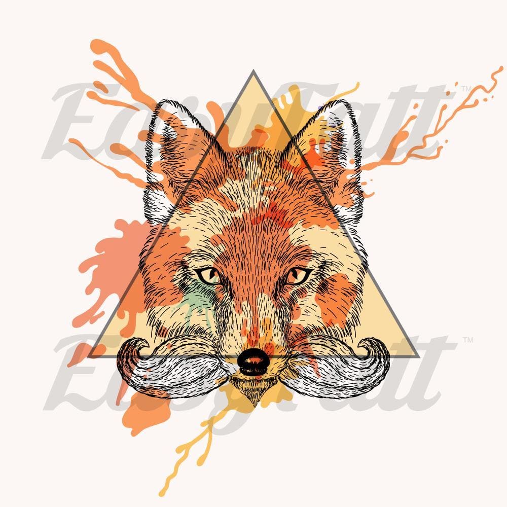 Fox Triangle - Tattoo