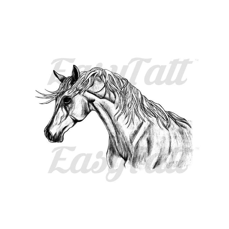Horse - Temporary Tattoo