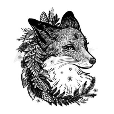 Magic Fox - Temporary Tattoo