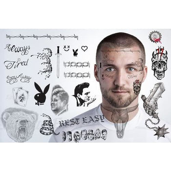 Post malone temporary tattoos