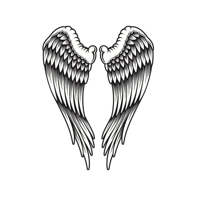 Wings - Temporary Tattoo